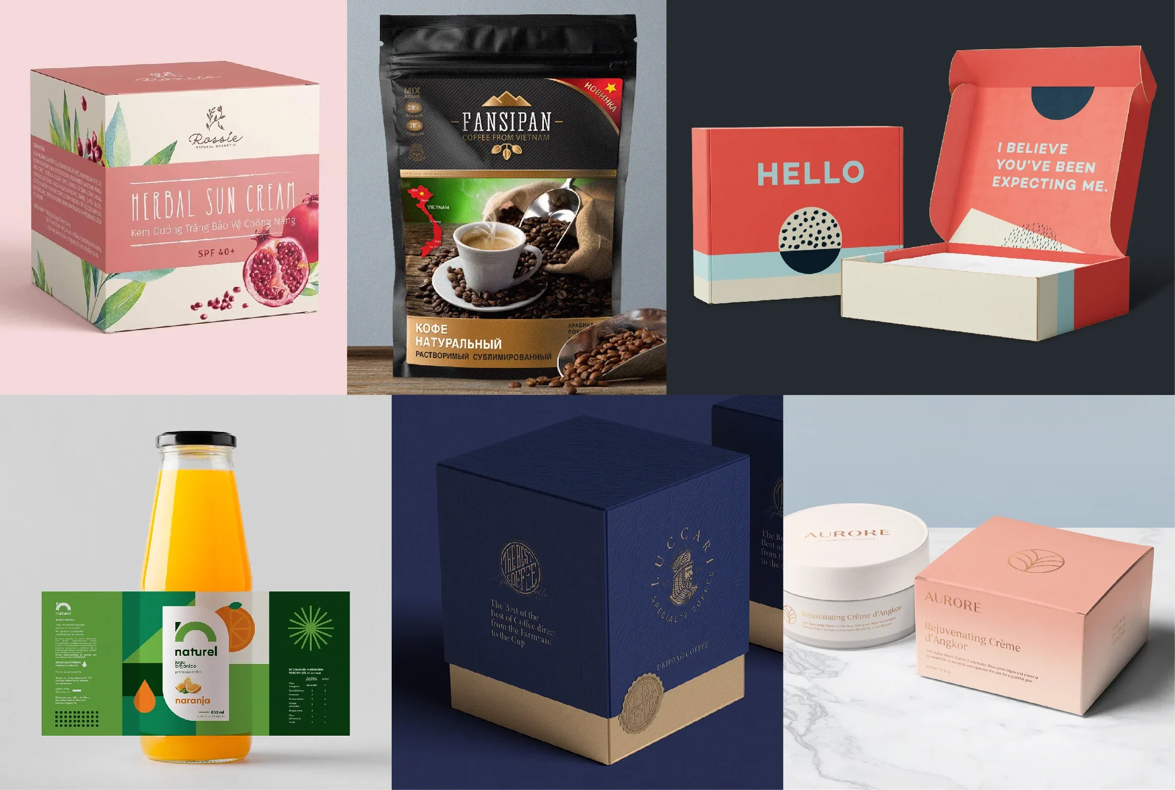 Design Packaging & Étiquettes